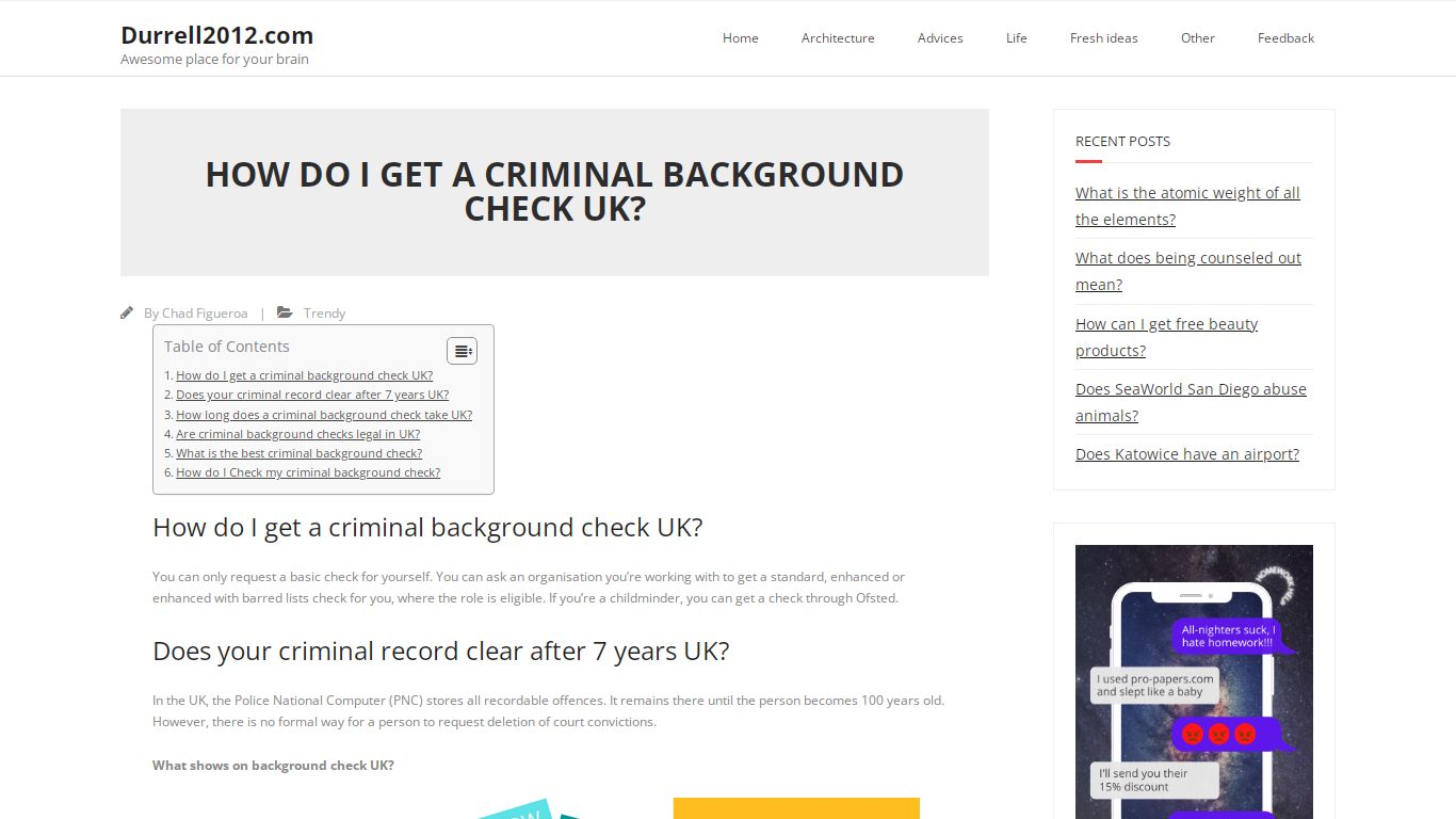 How do I get a criminal background check UK? – Durrell2012.com